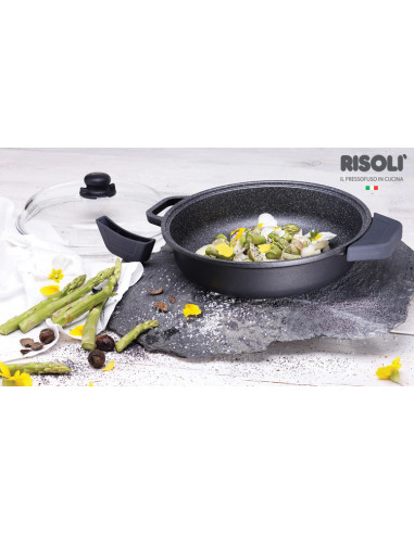 Risoli Padella Granito Gran Gourmet con Hard Stone 24cm