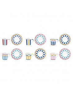 Set 6 tazze caffè Geocromia 2