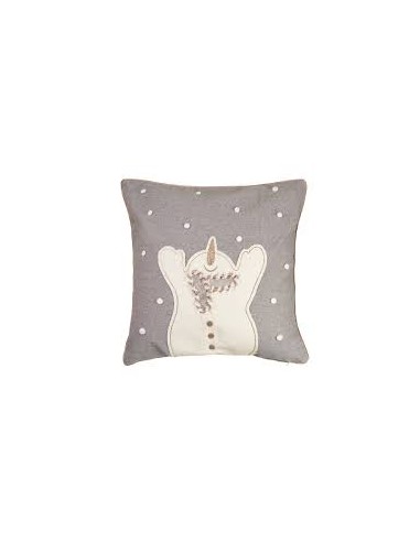 Cuscino pupazzo di neve