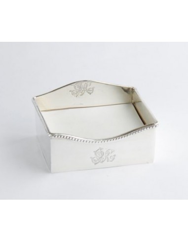 Portabiglietti con monogramma